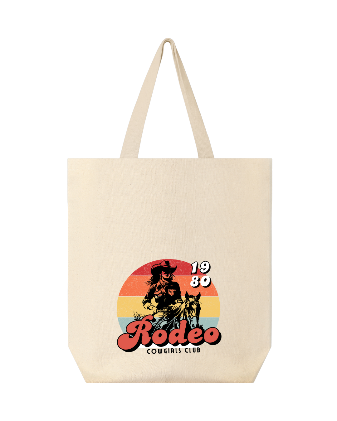 Rodeo Cowgirls Club - Rainbow Tote Bag