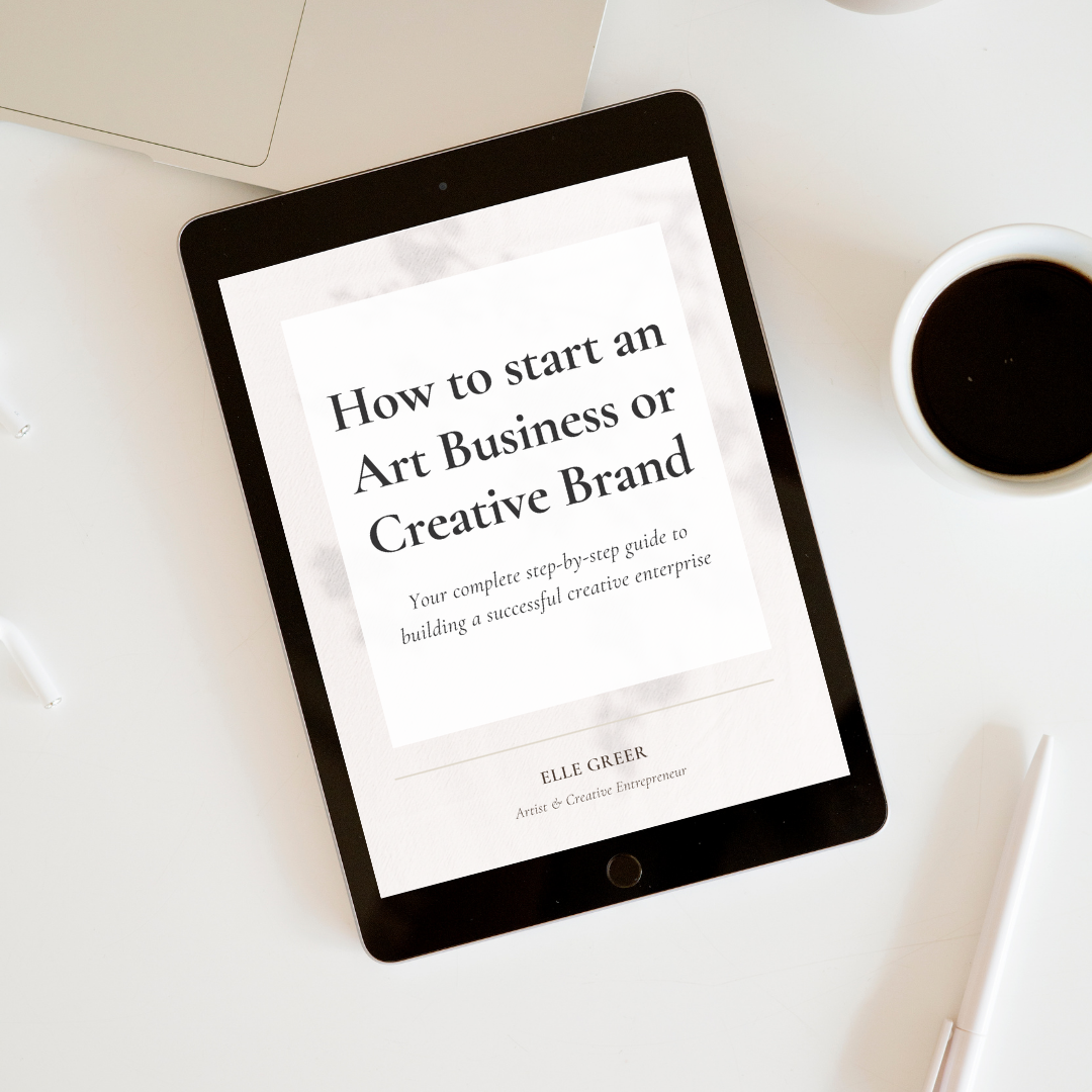 How to Start your Art or Creative Business - PDF guide