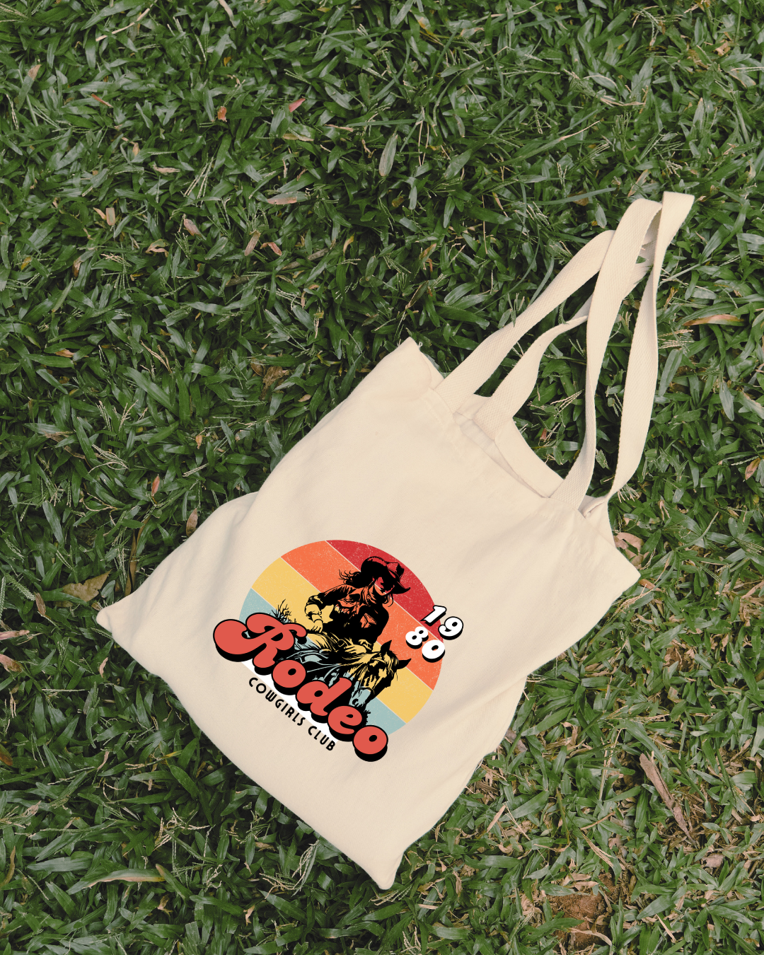 Rodeo Cowgirls Club - Rainbow Tote Bag