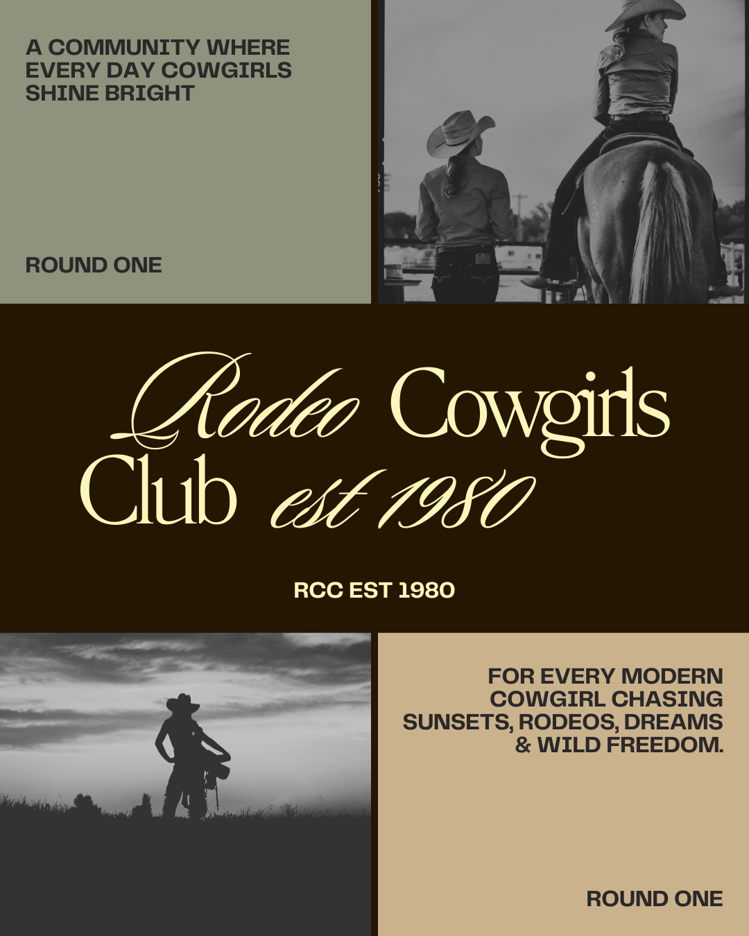 Rodeo Cowgirls Club - Rainbow Tote Bag