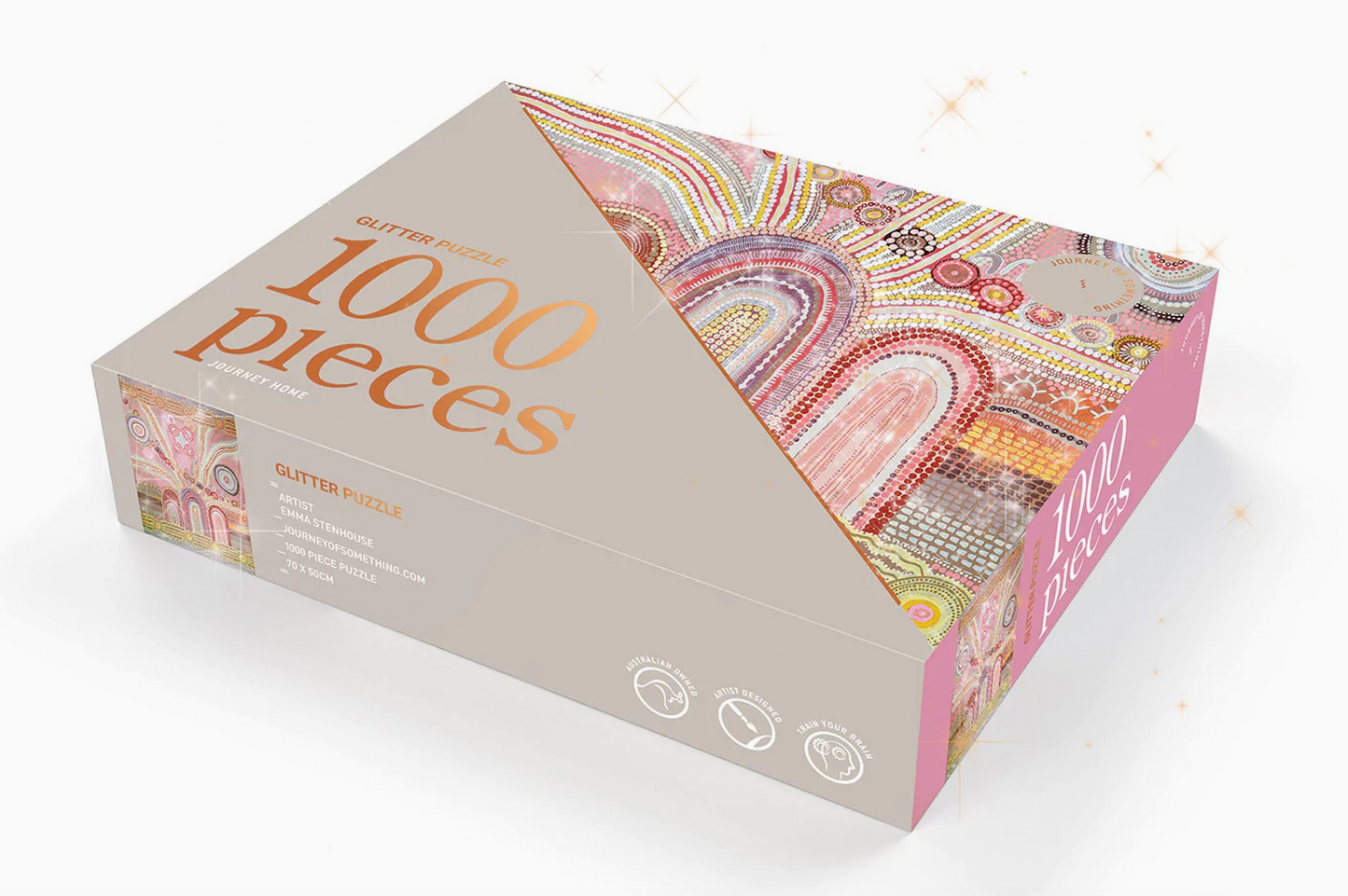 Journey of Something : 1000 Piece Glitter Puzzle - Journey Home