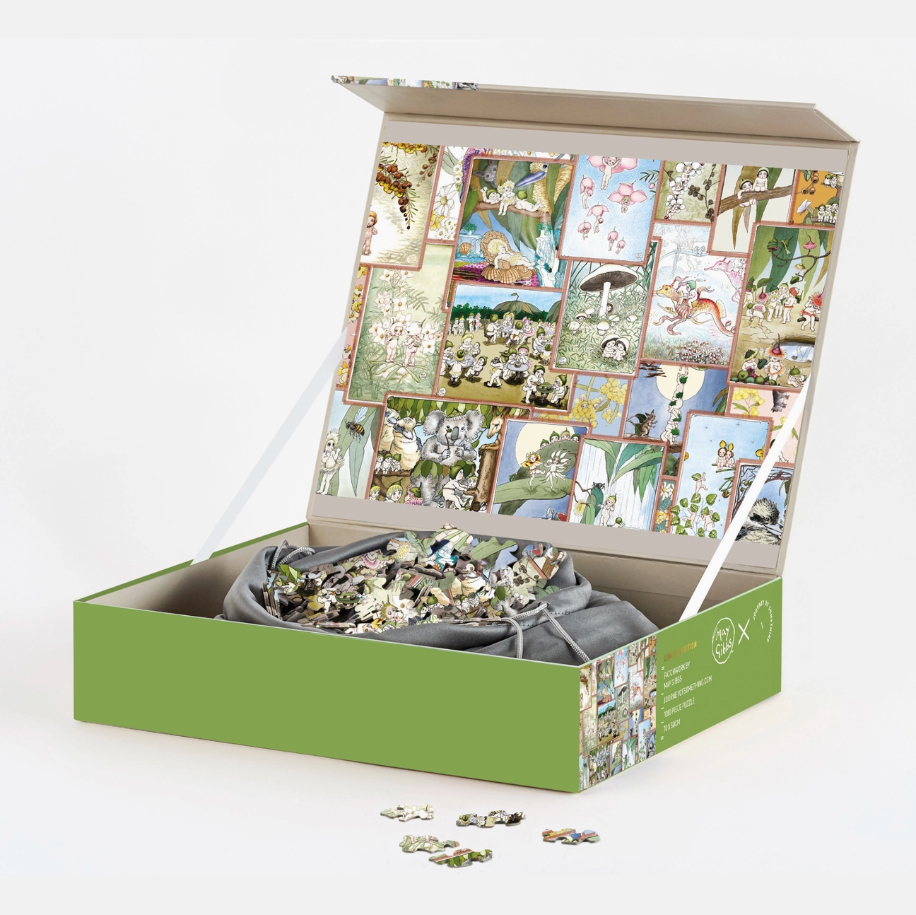 Journey of Something : 1000 Piece Puzzle - May Gibbs Patchwork