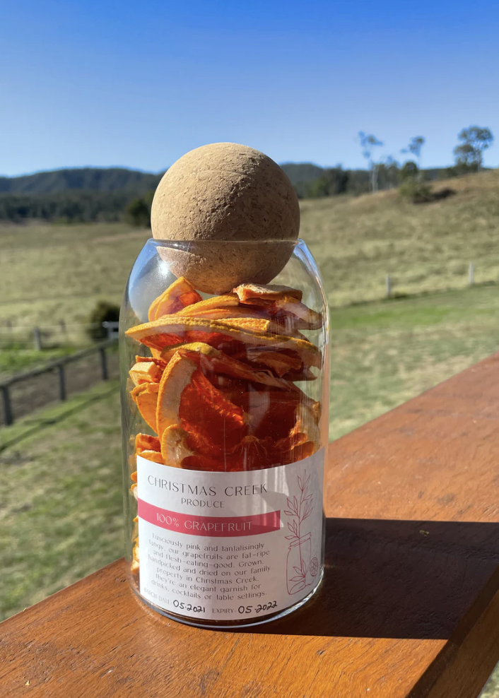Christmas Creek Produce : Dehydrated Grapefruit