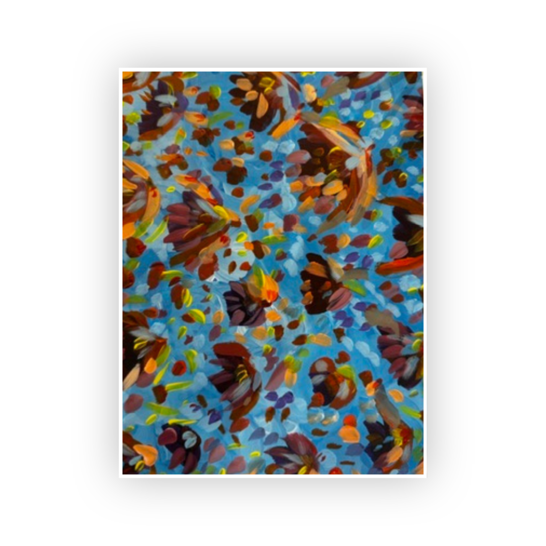 'GARDEN AT HILLVIEW' print