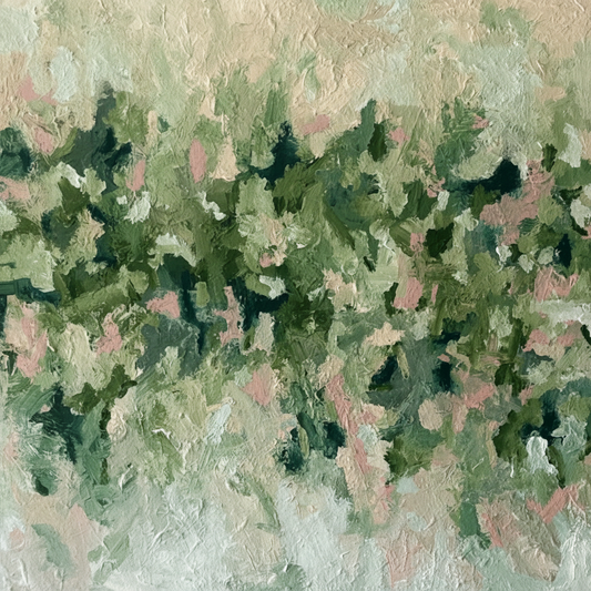 Abstract landscape artwork