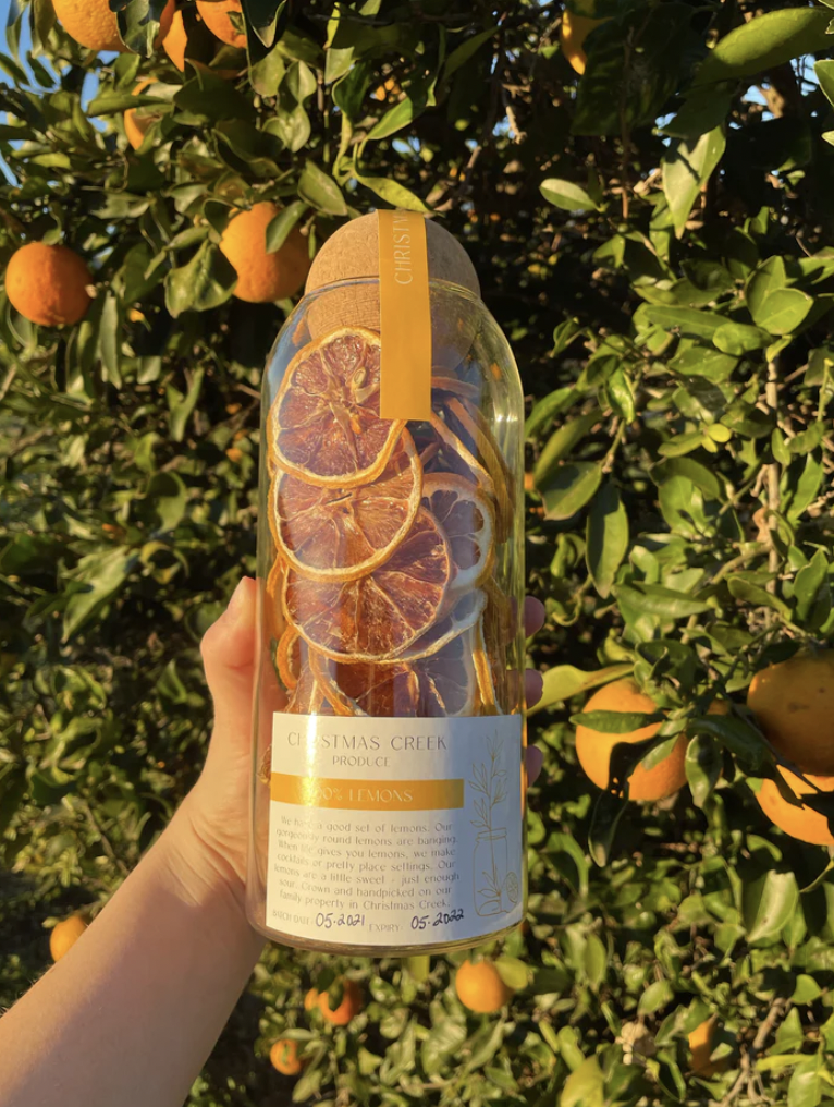 Christmas Creek Produce : Dehydrated Lemons