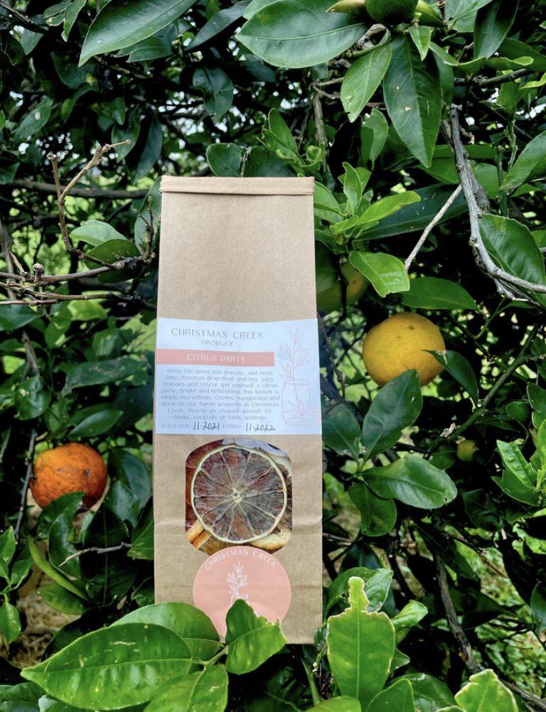 Christmas Creek Produce : Dehydrated Citrus Party