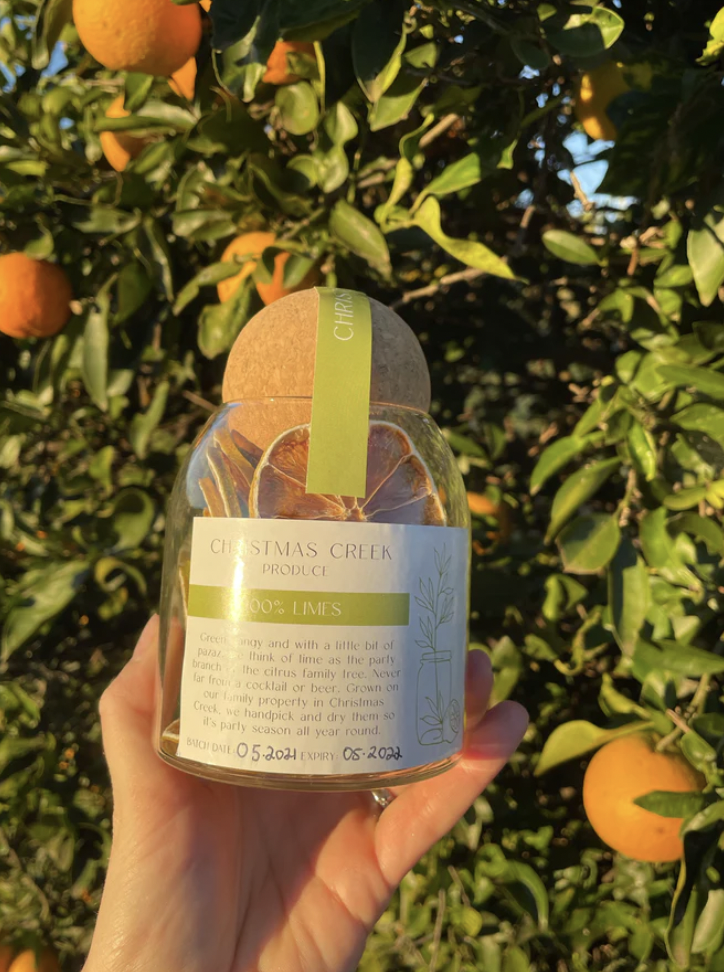 Christmas Creek Produce : Dehydrated Limes